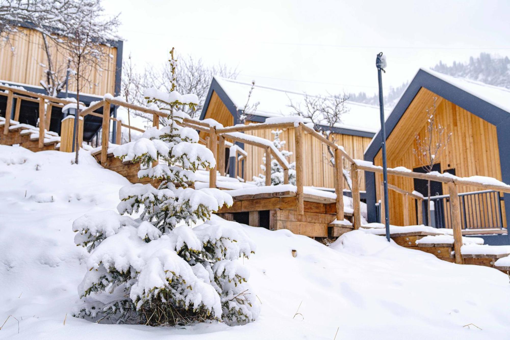 Qazaq Auyl Eco Hotel アルマトイ エクステリア 写真
