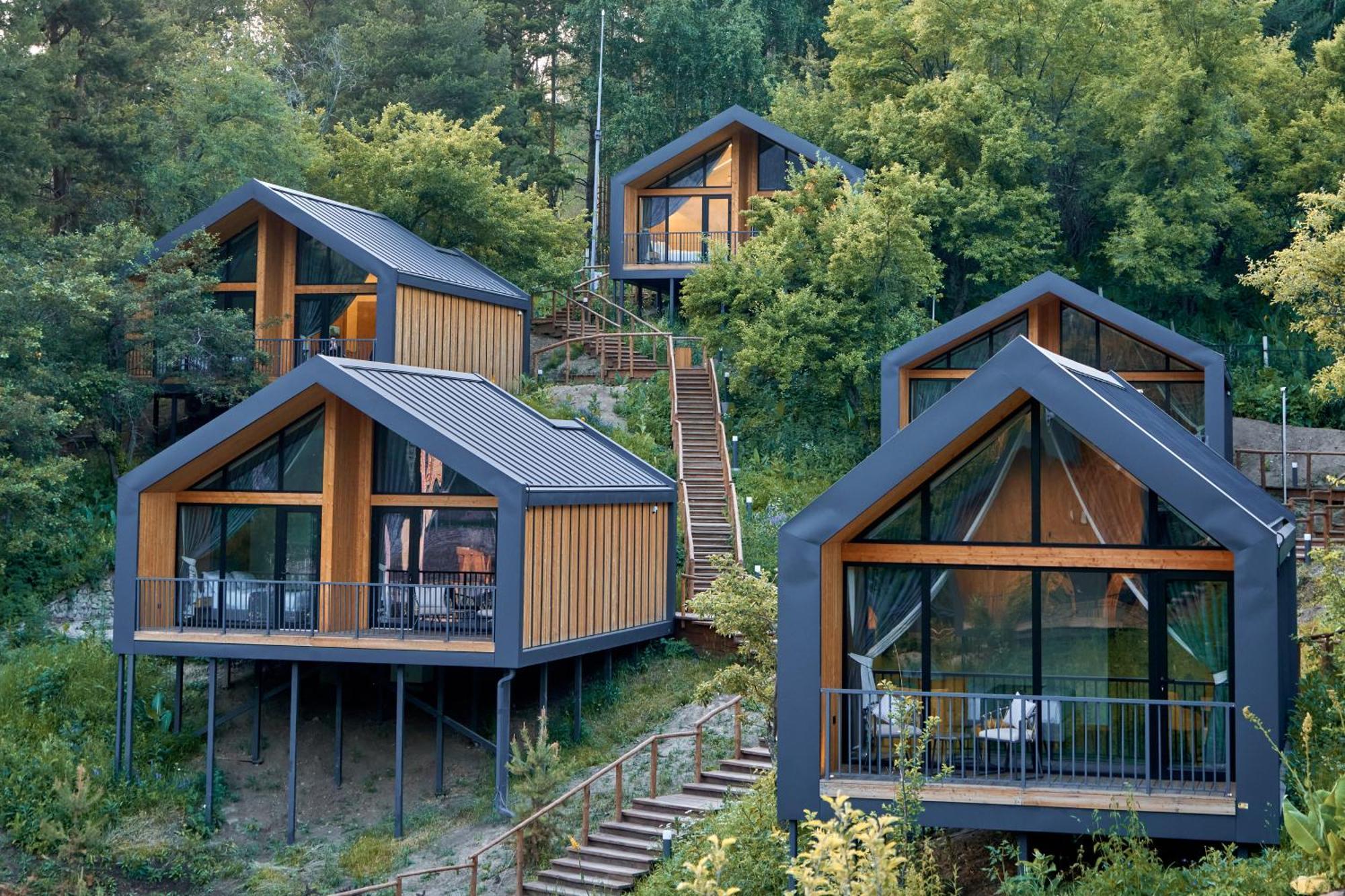 Qazaq Auyl Eco Hotel アルマトイ エクステリア 写真